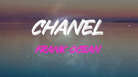 new chanel song|see both sides like Chanel.